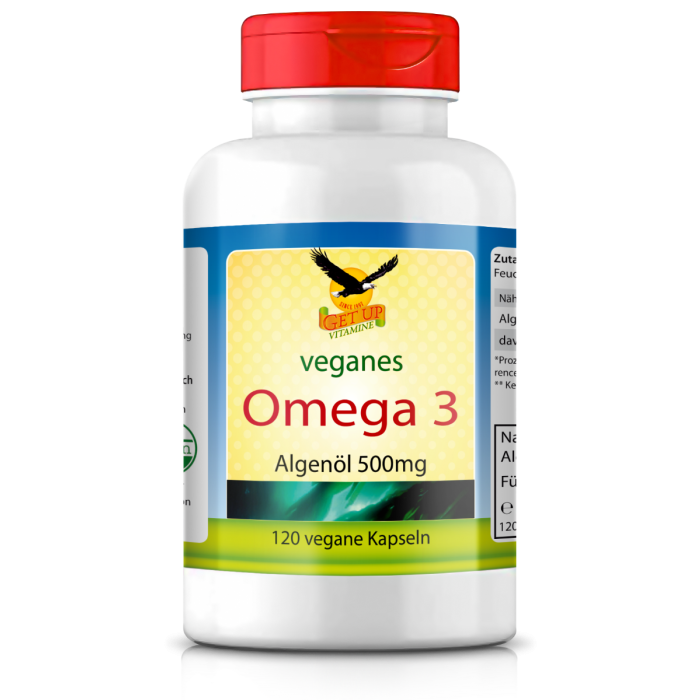 Omega 3 Algenöl VEGAN von Getup hier bestellen Omega 3 Algenöl VEGAN von Getup hier bestellen