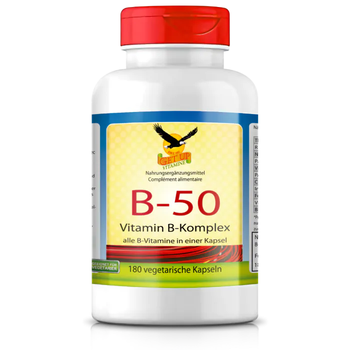 Vitamin B Komplex von GetUP hier bestellen Vitamin B Komplex von GetUP hier bestellen
