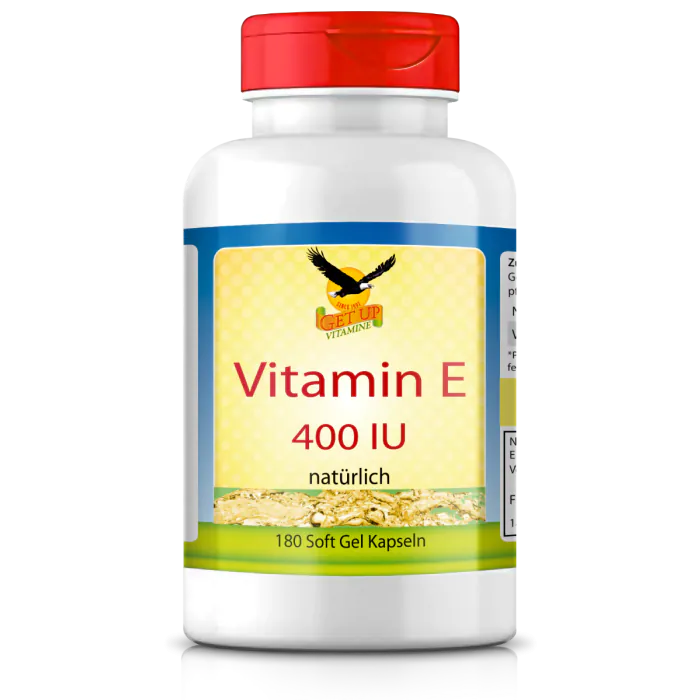 Vitamin E 400 von GetUP hier bestellen Vitamin E 400 von GetUP hier bestellen