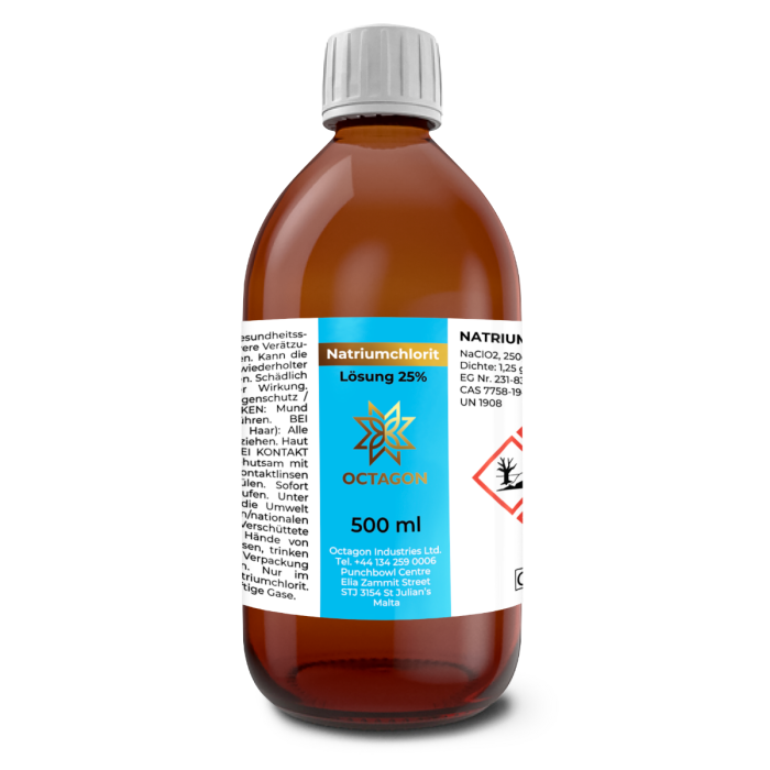 Natriumchlorit Lösung 25%, 500ml