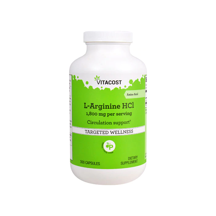 L-Arginin - 300 Kapseln mit jeweils 900mg Inhalt an reinstem L-Arginin