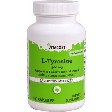 L-Tyrosin - 180 Kapseln mit jeweils starken 750mg L-Tyrosin